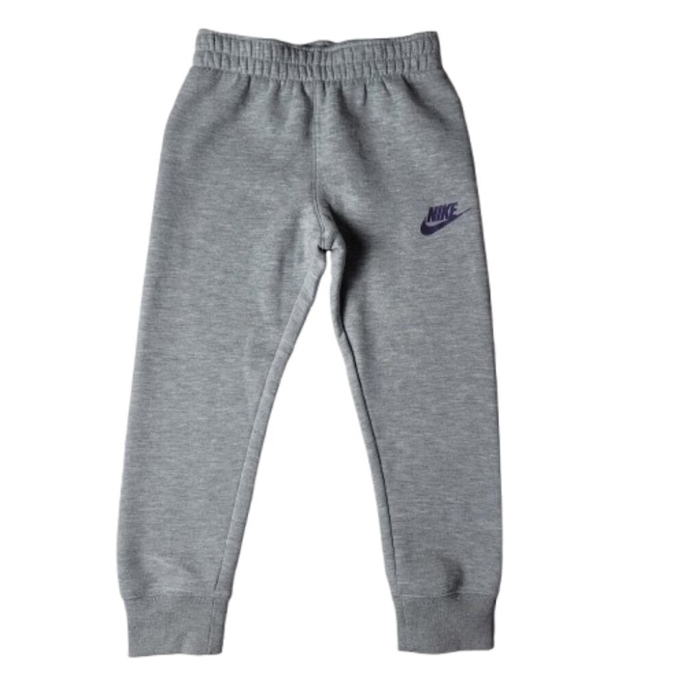 Nike Girls Gray Sweatpants Joggers Size XS Comfortable Athletic Pants NWOT